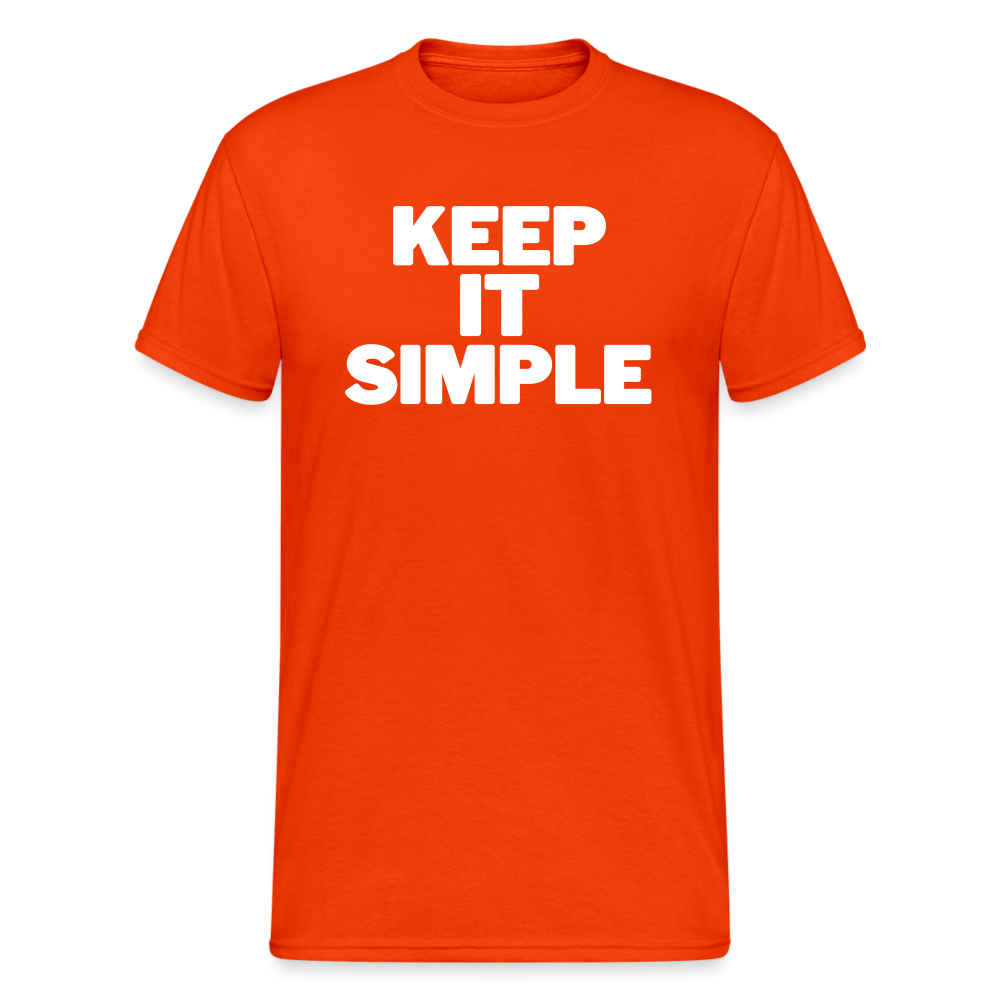 SSW2192 KEEP IT SIMPLE - kräftig Orange