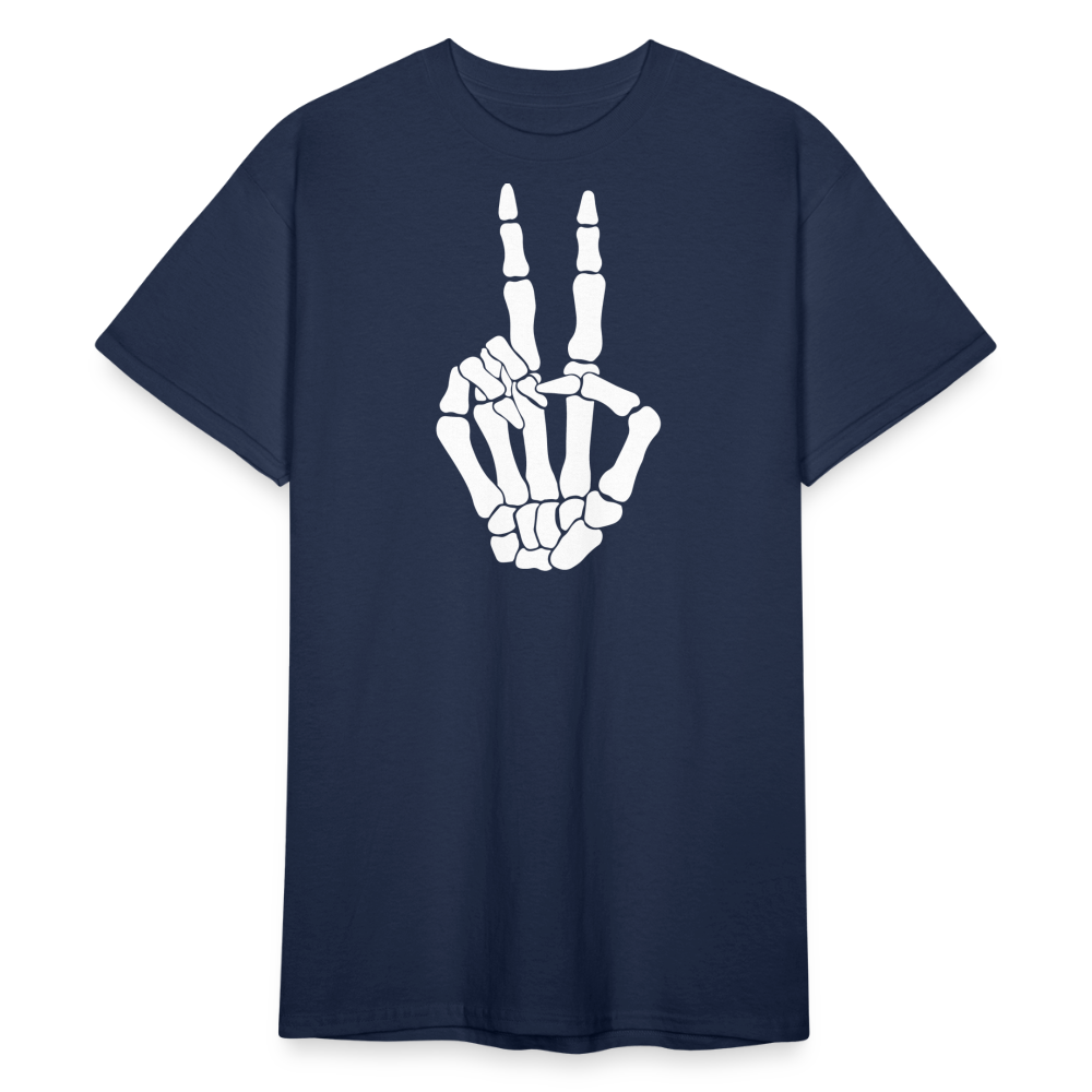 SSW2294Skull Skeleton Hand - Navy