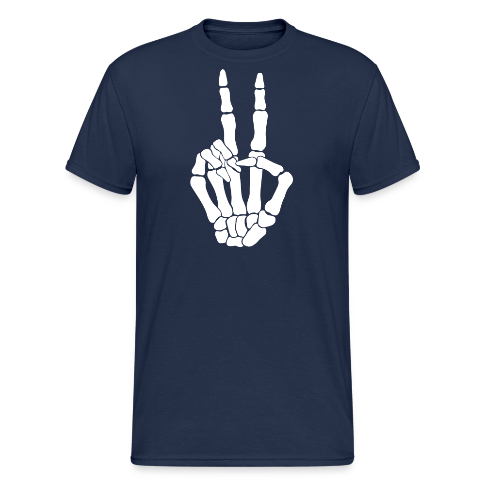 SSW2294Skull Skeleton Hand - Navy