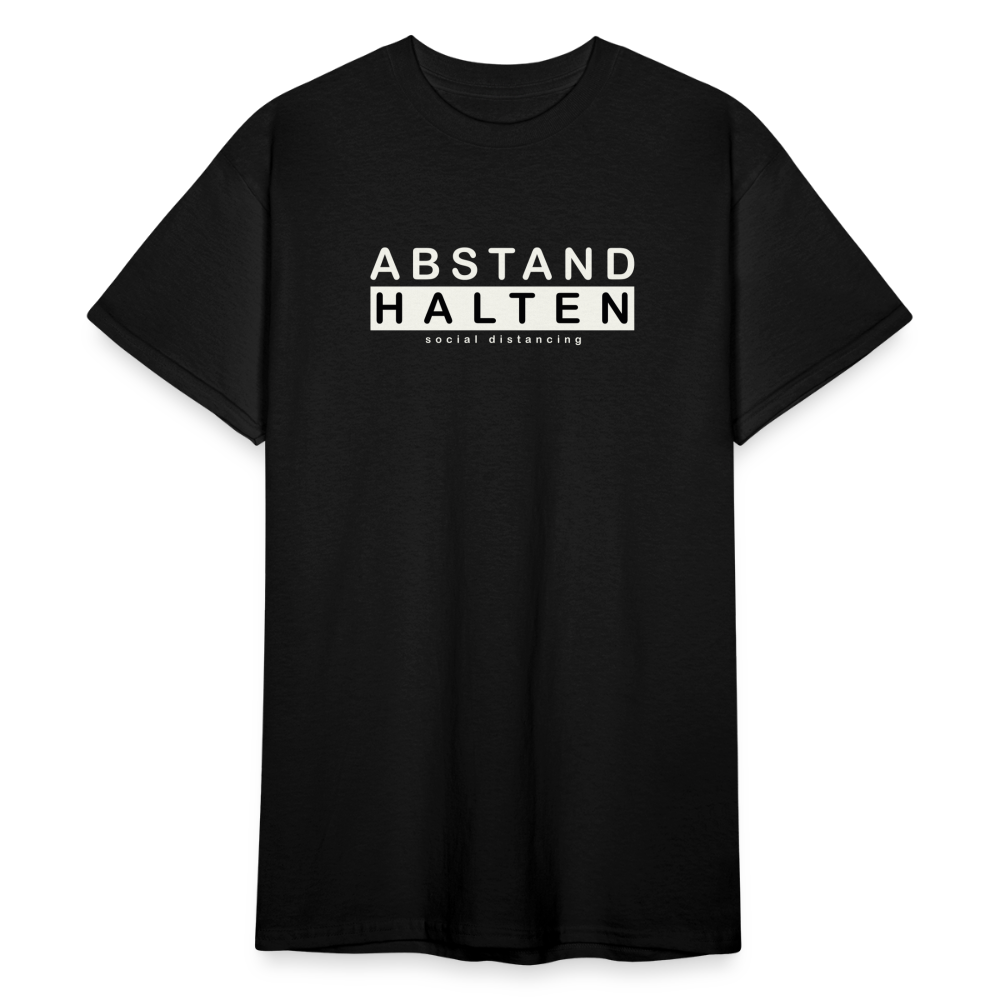 SSW2217 Abstand halten - Schwarz