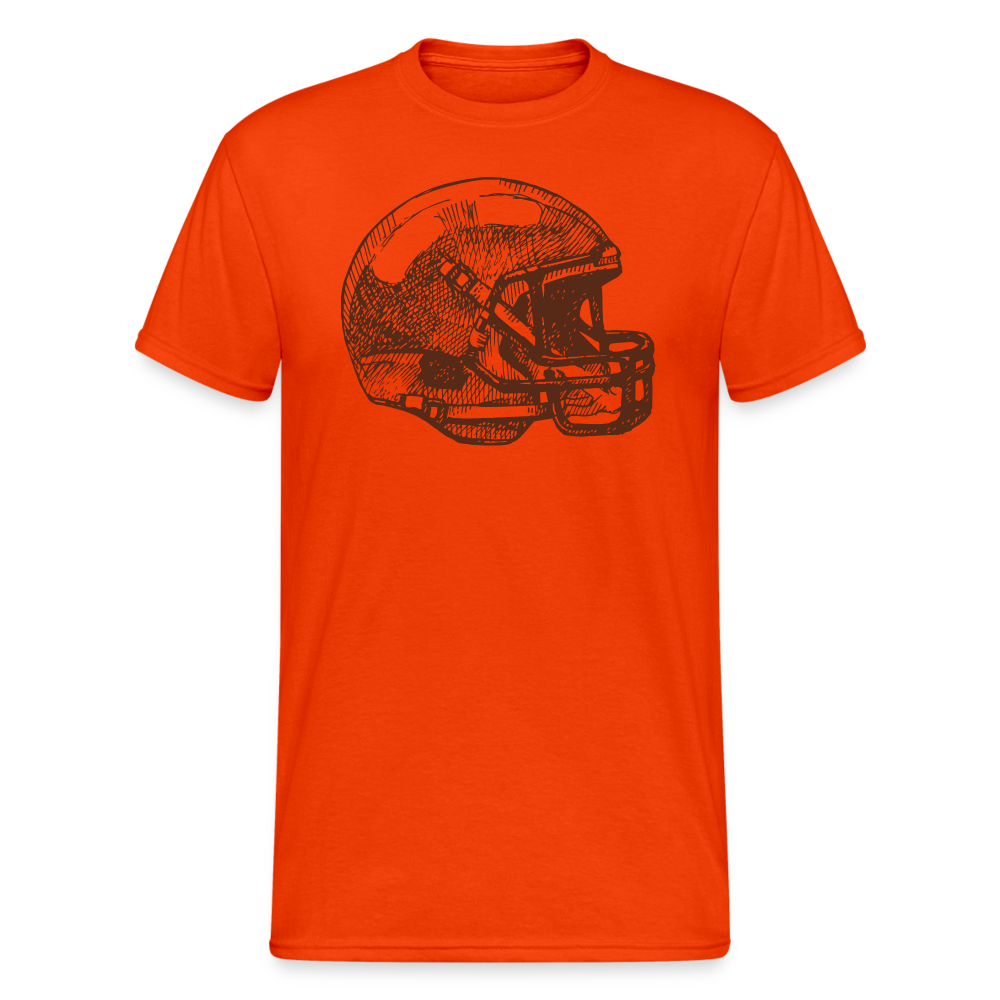 SSW2378Football helm - kräftig Orange