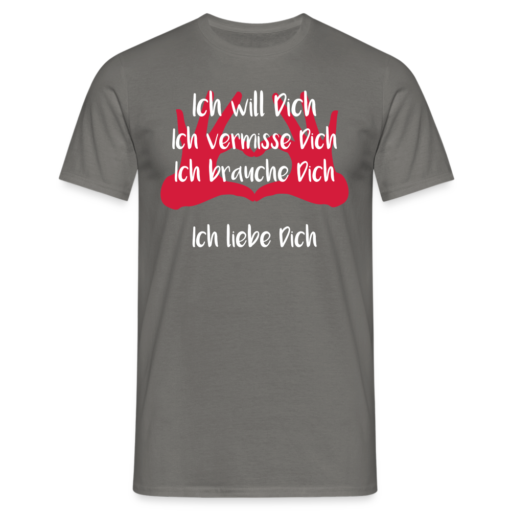 Ich liebe Dich - Graphit