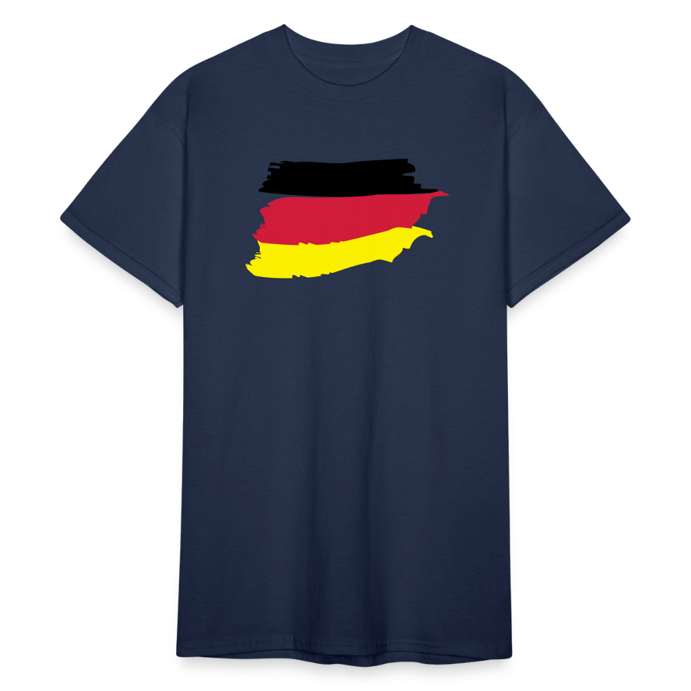 Tshirt Deutschland Flagge - Navy