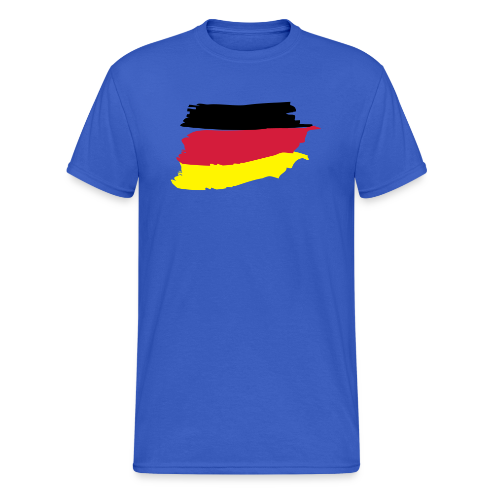 Tshirt Deutschland Flagge - Königsblau