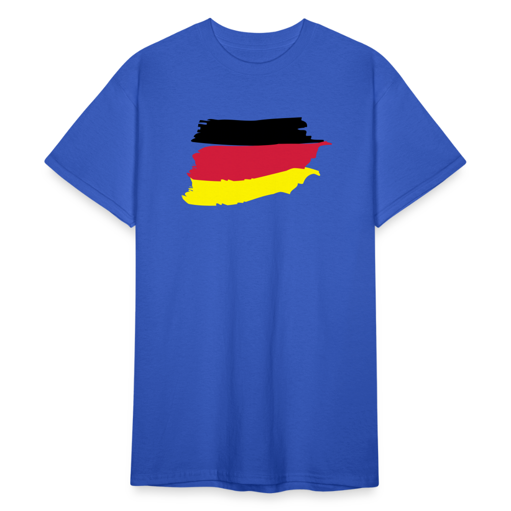 Tshirt Deutschland Flagge - Königsblau