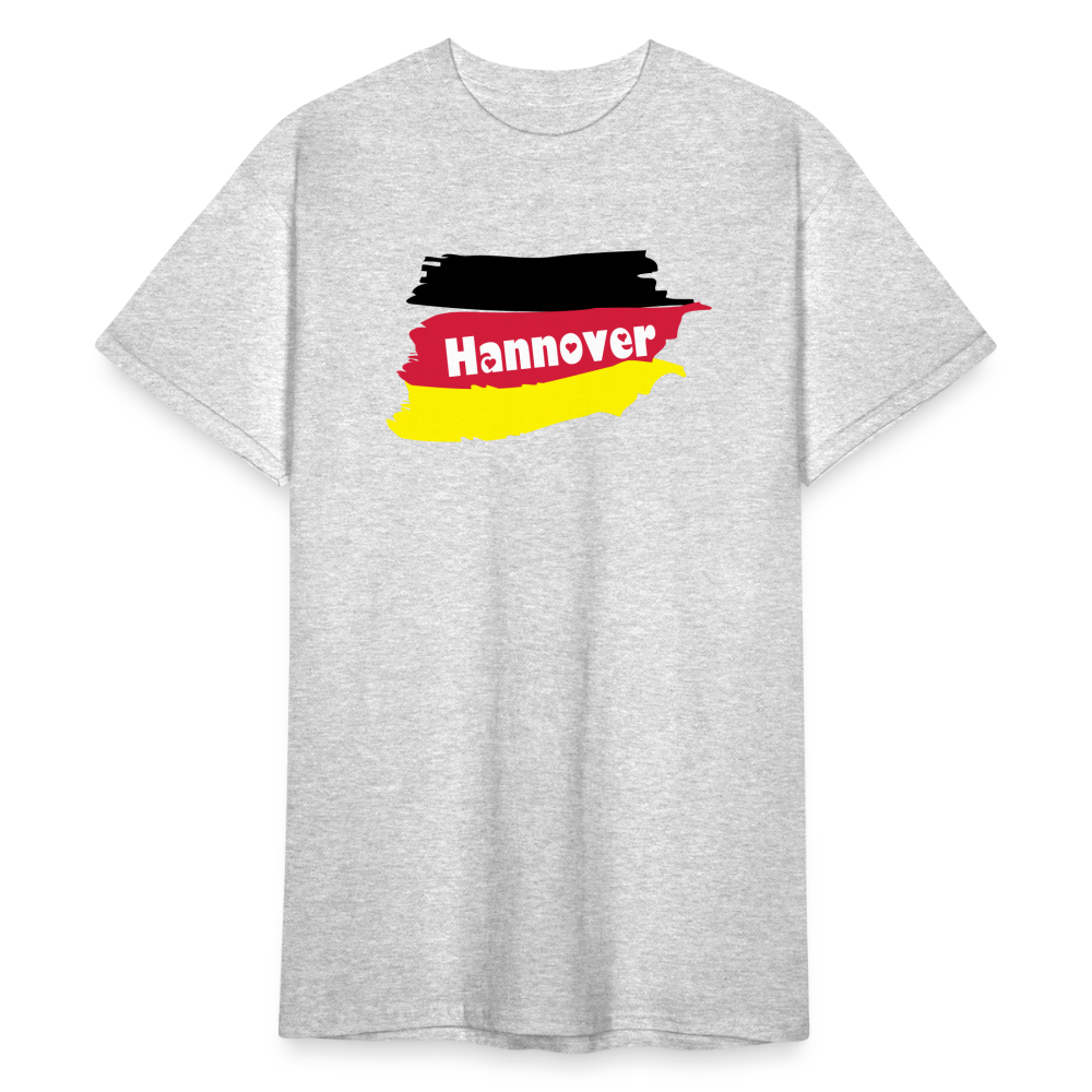 Tshirt Deutschland Hannover Flagge - Grau meliert