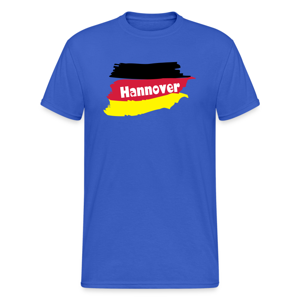 Tshirt Deutschland Hannover Flagge - Königsblau