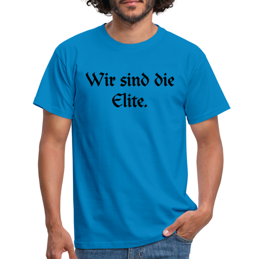 Wir sind die Elite. - Royalblau