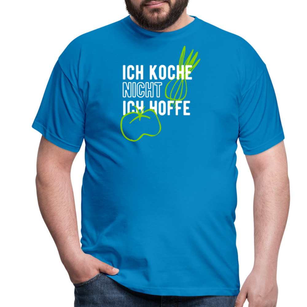 Ich koche nicht - Royalblau