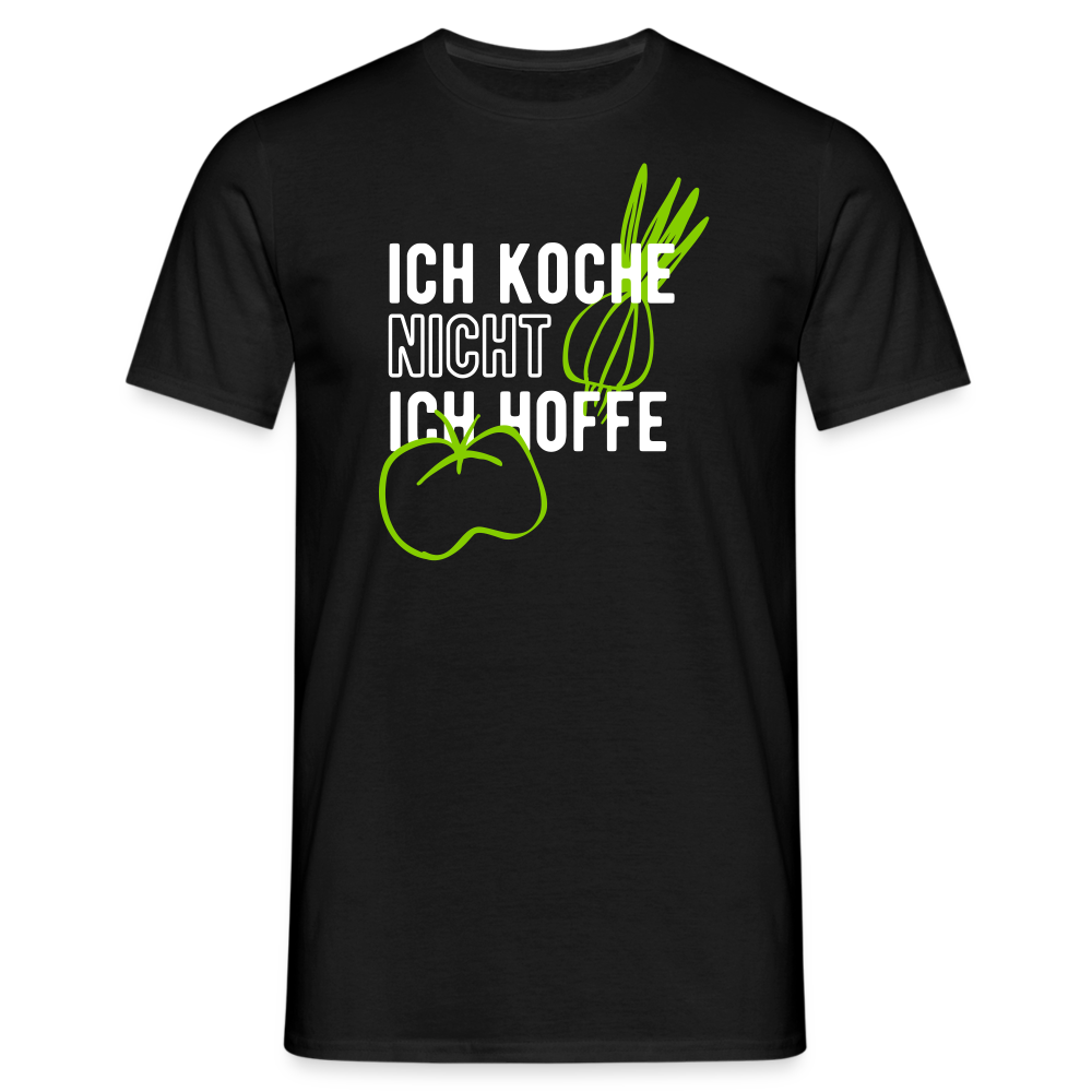 Ich koche nicht - Schwarz