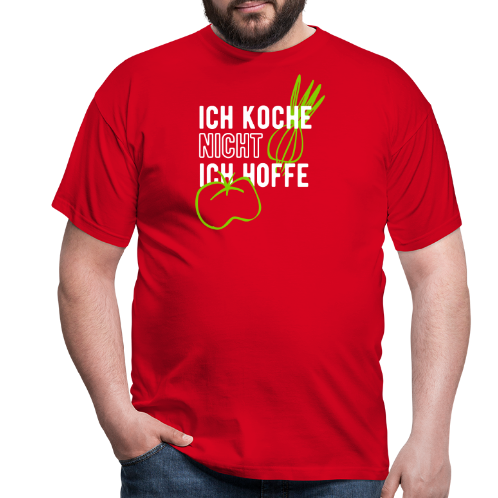 Ich koche nicht - Rot