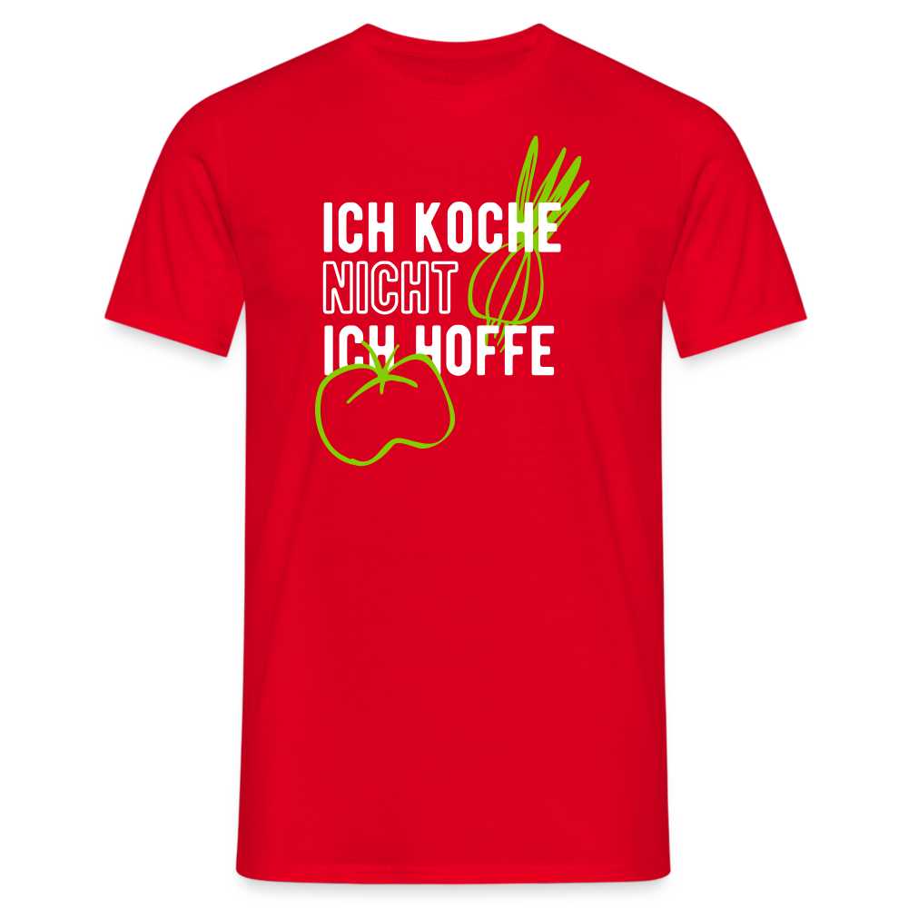 Ich koche nicht - Rot