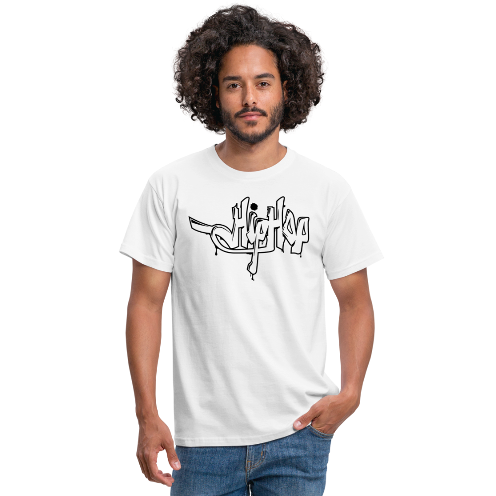 Tshirt Hip-Hop-Graffiti - weiß