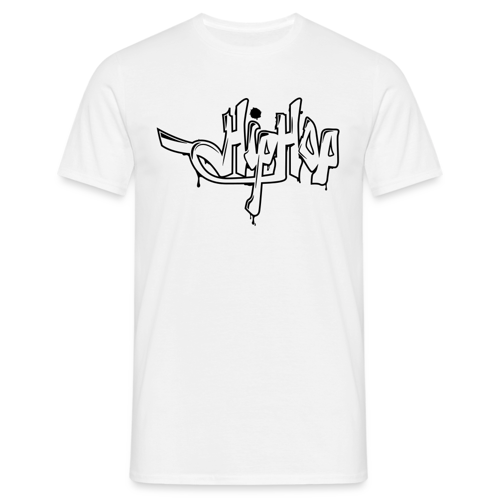 Tshirt Hip-Hop-Graffiti - weiß