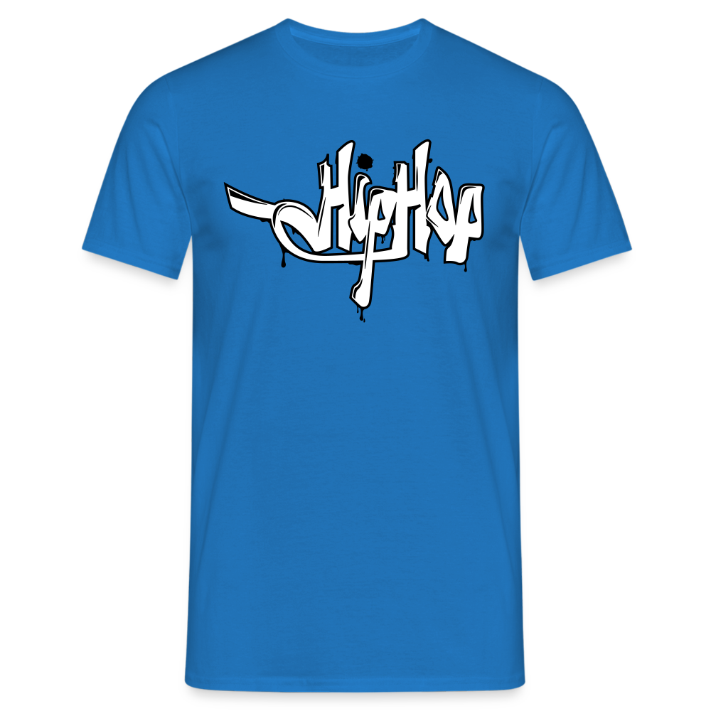 Tshirt Hip-Hop-Graffiti - Royalblau