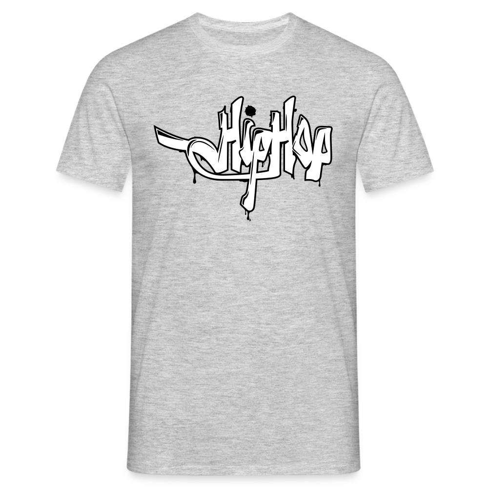 Tshirt Hip-Hop-Graffiti - Grau meliert