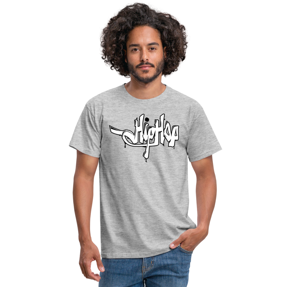 Tshirt Hip-Hop-Graffiti - Grau meliert