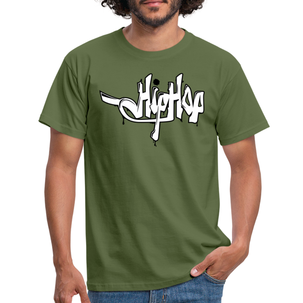 Tshirt Hip-Hop-Graffiti - Militärgrün