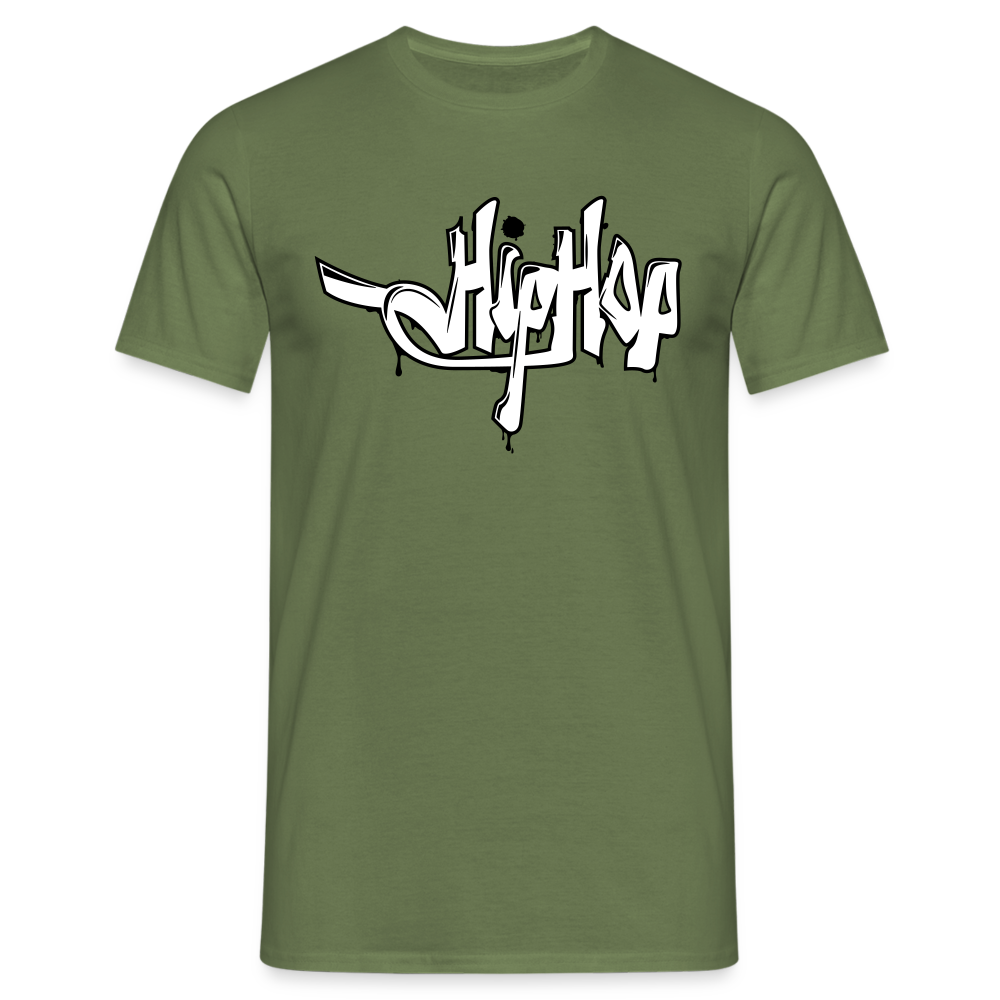 Tshirt Hip-Hop-Graffiti - Militärgrün