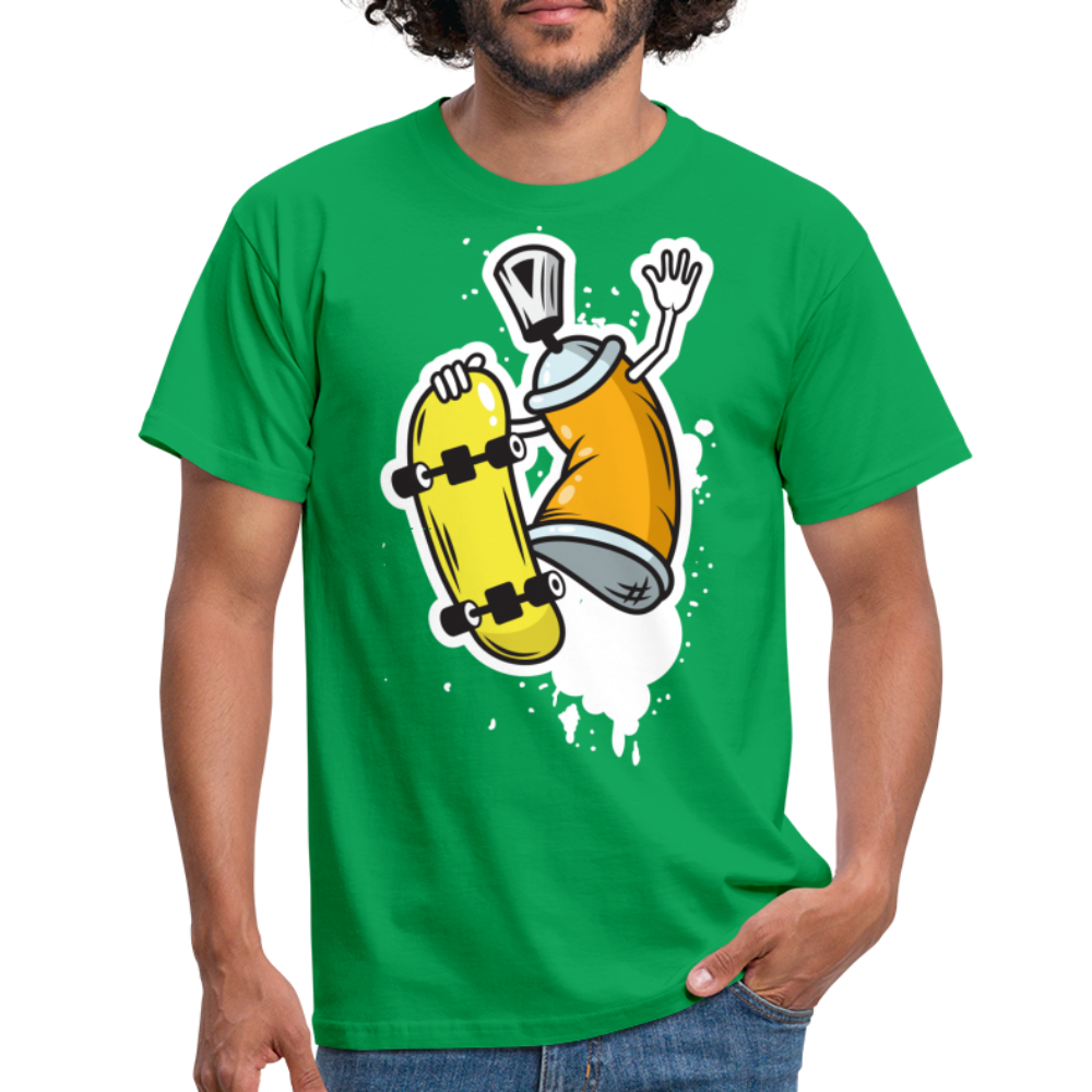 SSW1379 Tshirt Kann mit Skateboard - Kelly Green