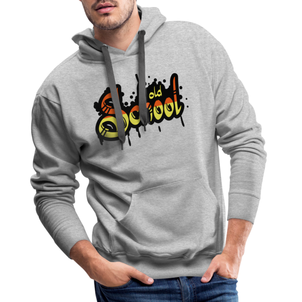 SSW1413 Hoodie Alte Schule - Grau meliert