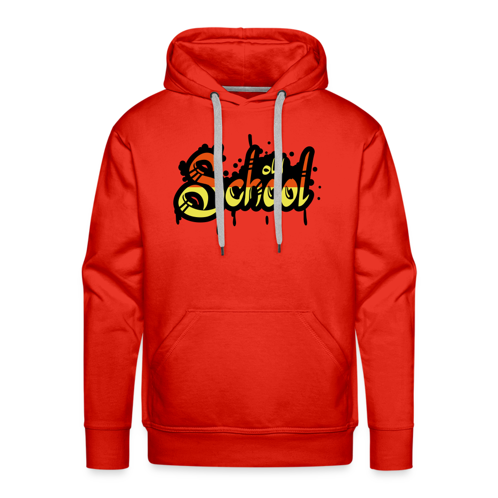 SSW1413 Hoodie Alte Schule - Rot