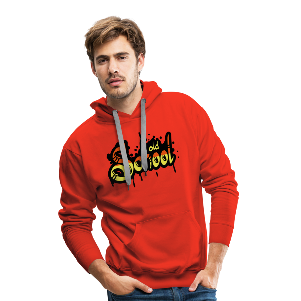 SSW1413 Hoodie Alte Schule - Rot