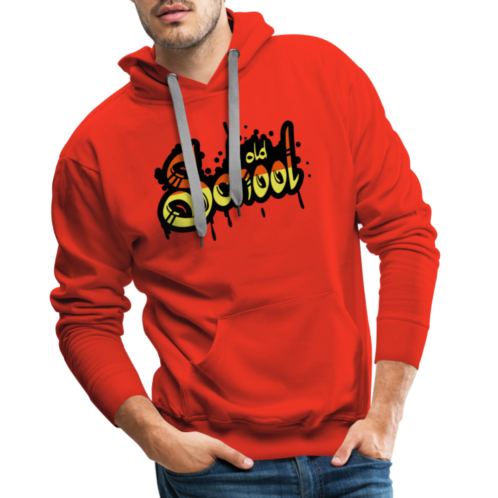 SSW1413 Hoodie Alte Schule - Rot