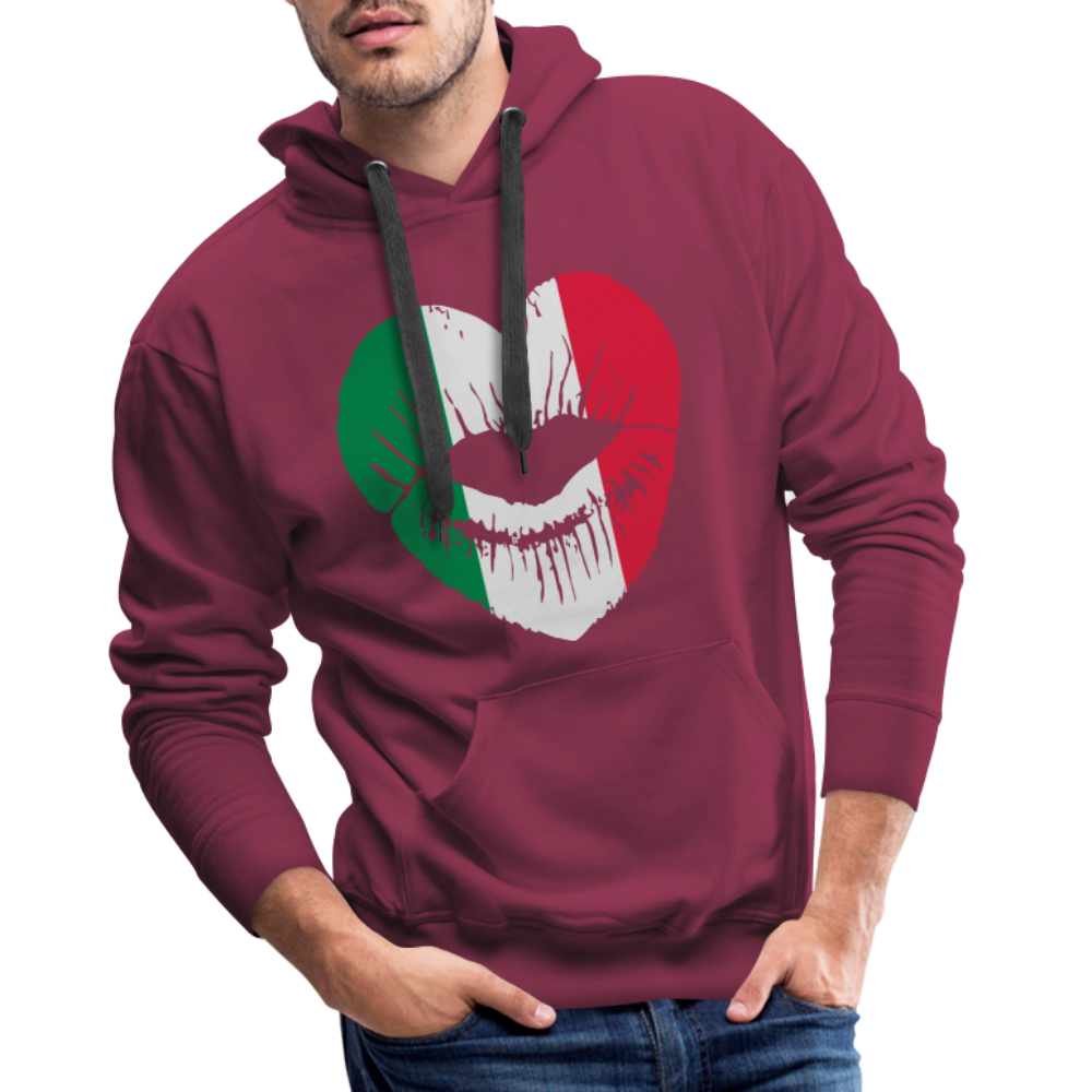 SSW1422 Hoodie Italienischer Kuss - Bordeaux