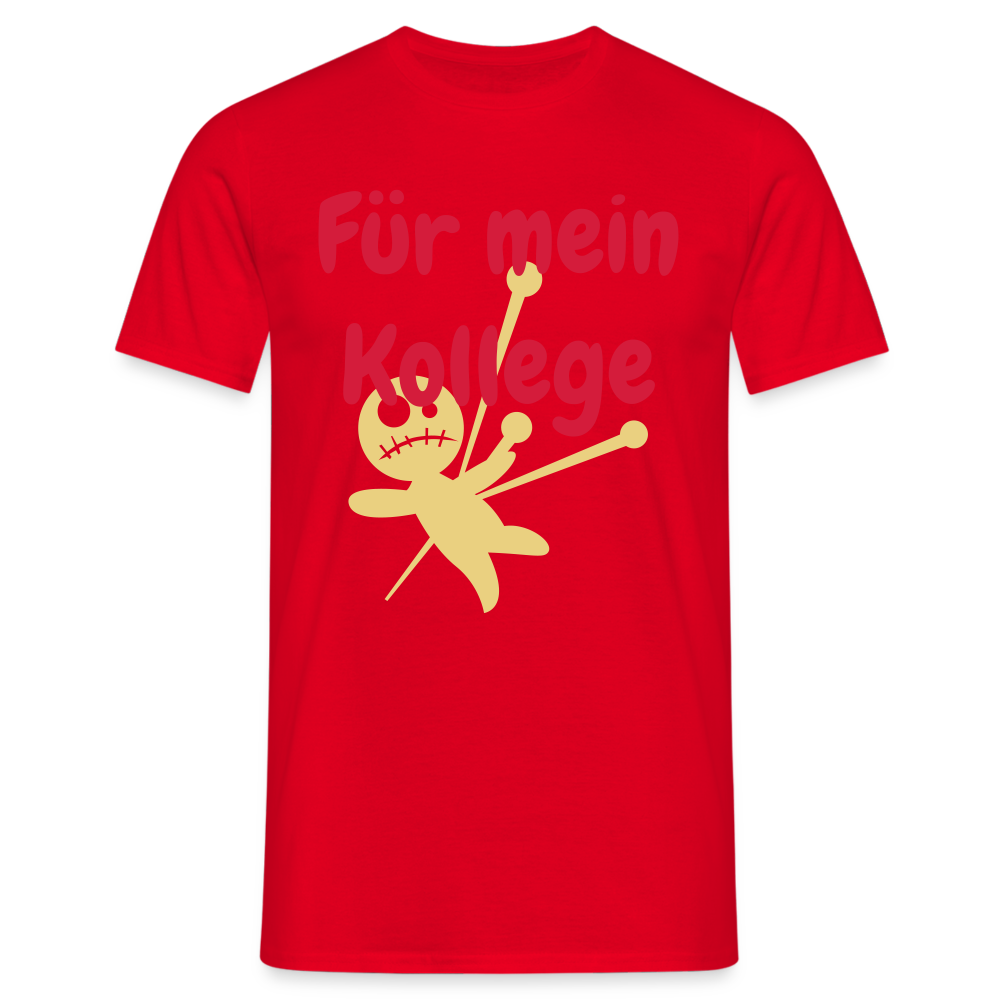 SSW1431 Tshirt Für mein Kollege - Rot