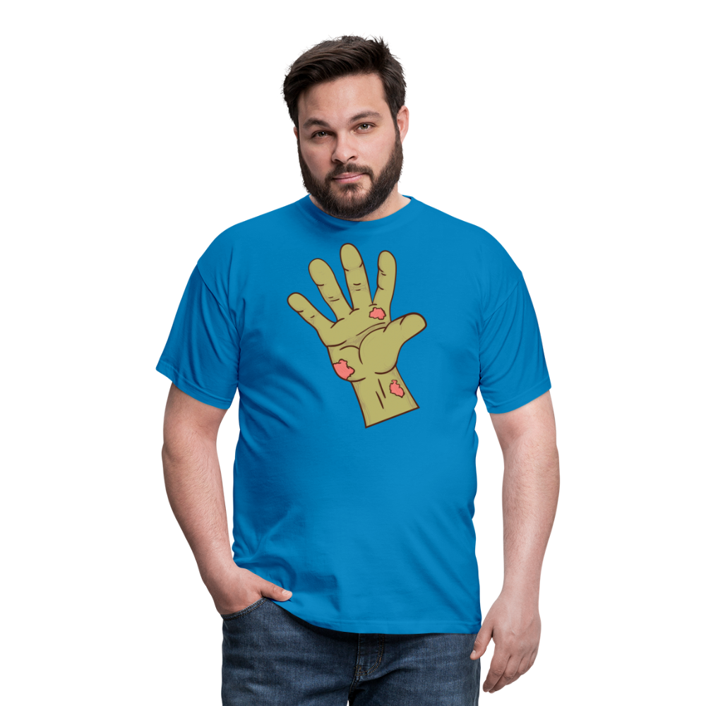 SSW1436 Tshirt Zombie hand - Royalblau