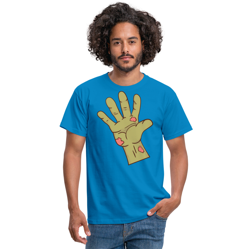 SSW1436 Tshirt Zombie hand - Royalblau