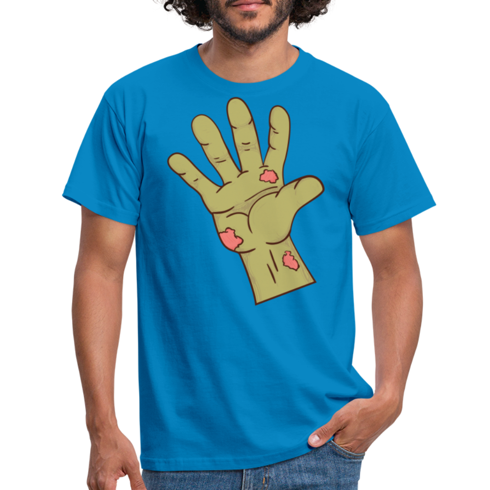 SSW1436 Tshirt Zombie hand - Royalblau
