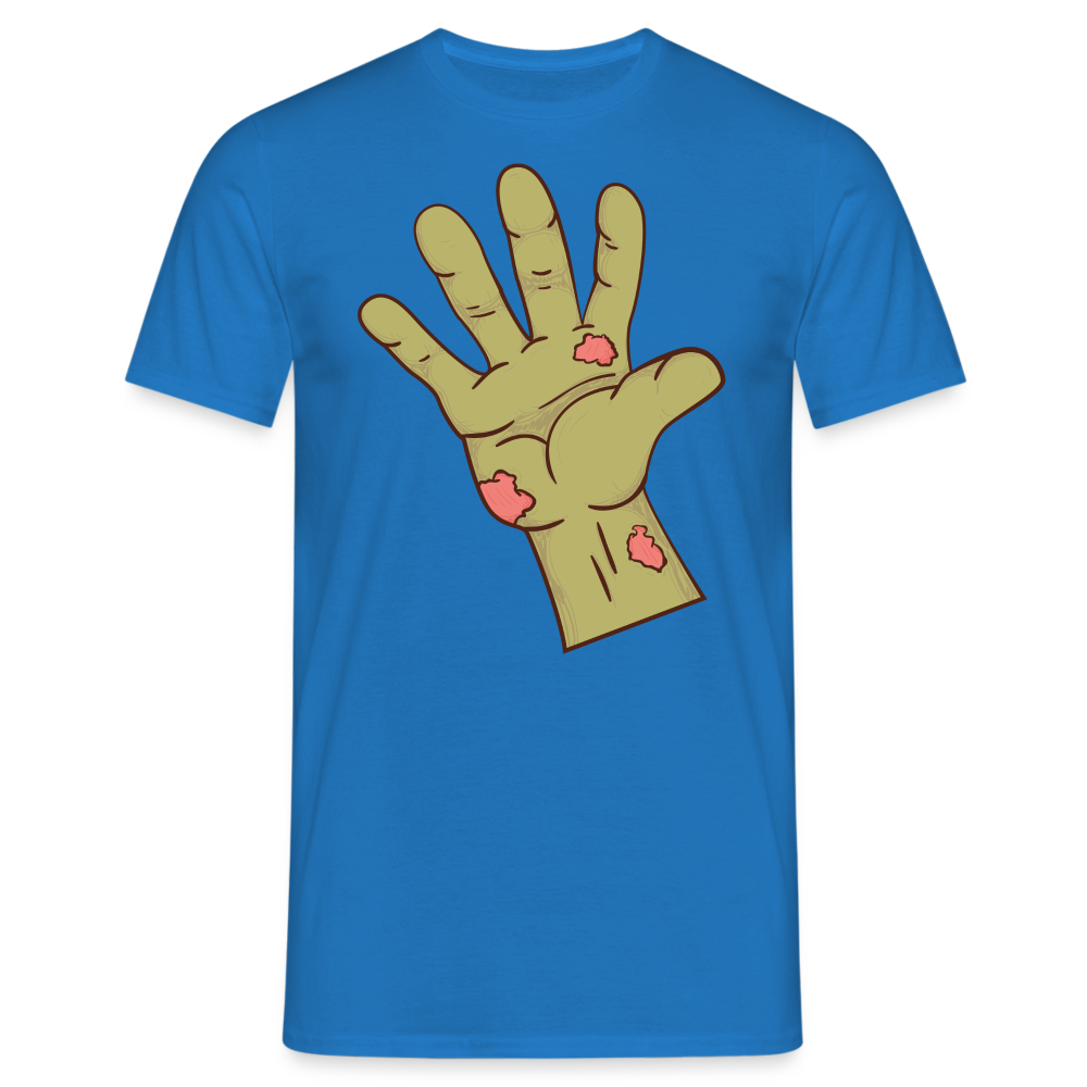 SSW1436 Tshirt Zombie hand - Royalblau