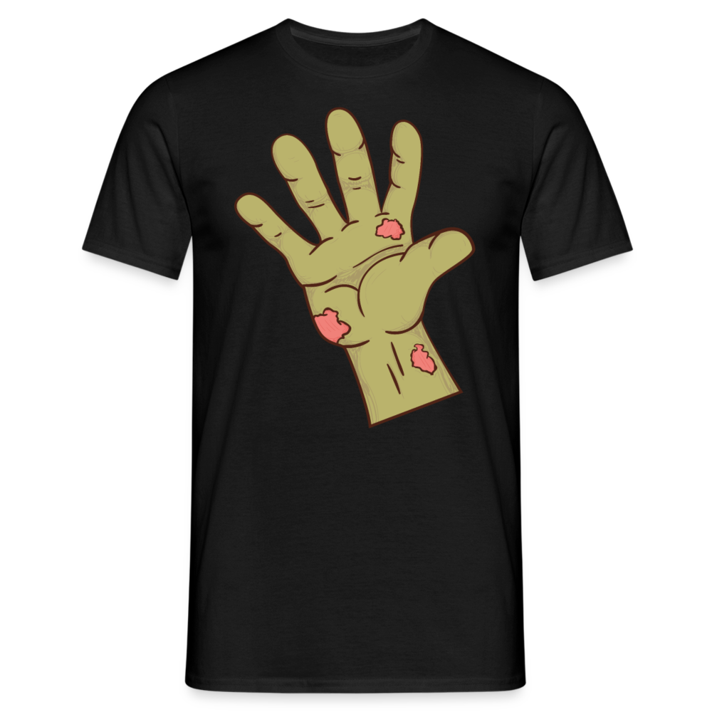 SSW1436 Tshirt Zombie hand - Schwarz