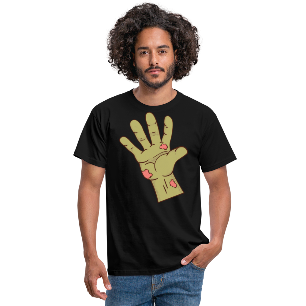 SSW1436 Tshirt Zombie hand - Schwarz