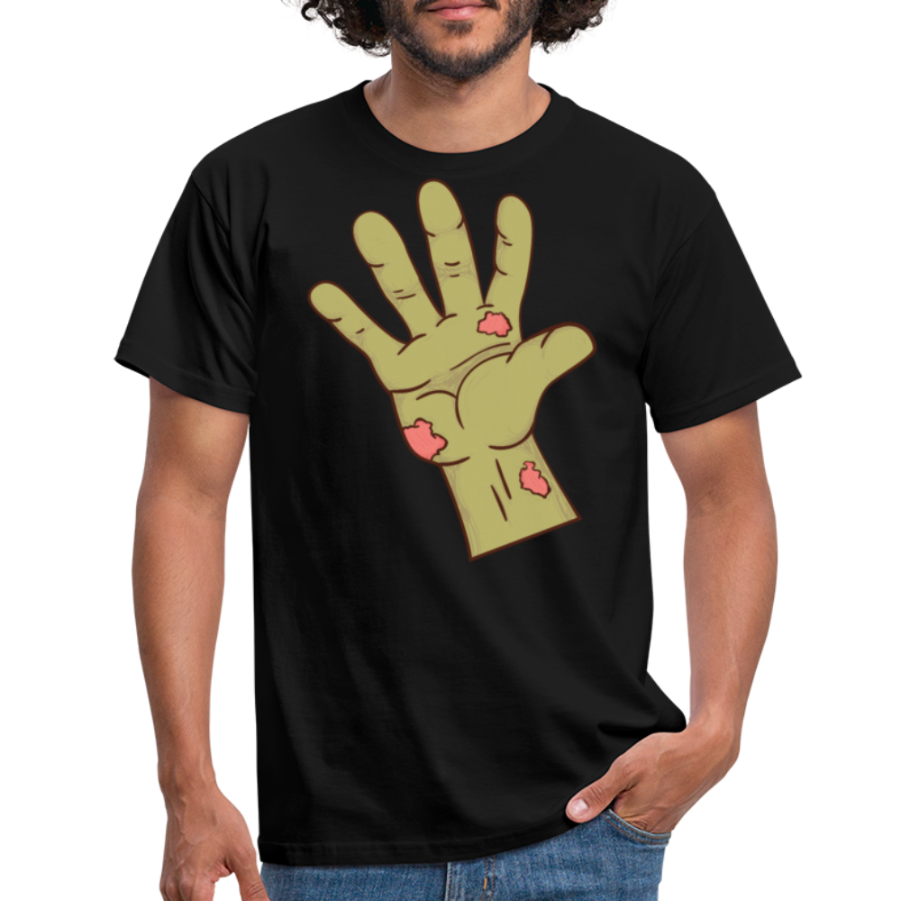 SSW1436 Tshirt Zombie hand - Schwarz