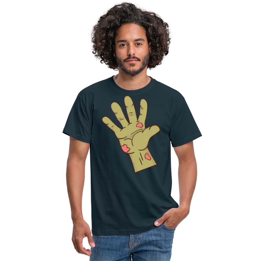 SSW1436 Tshirt Zombie hand - Navy