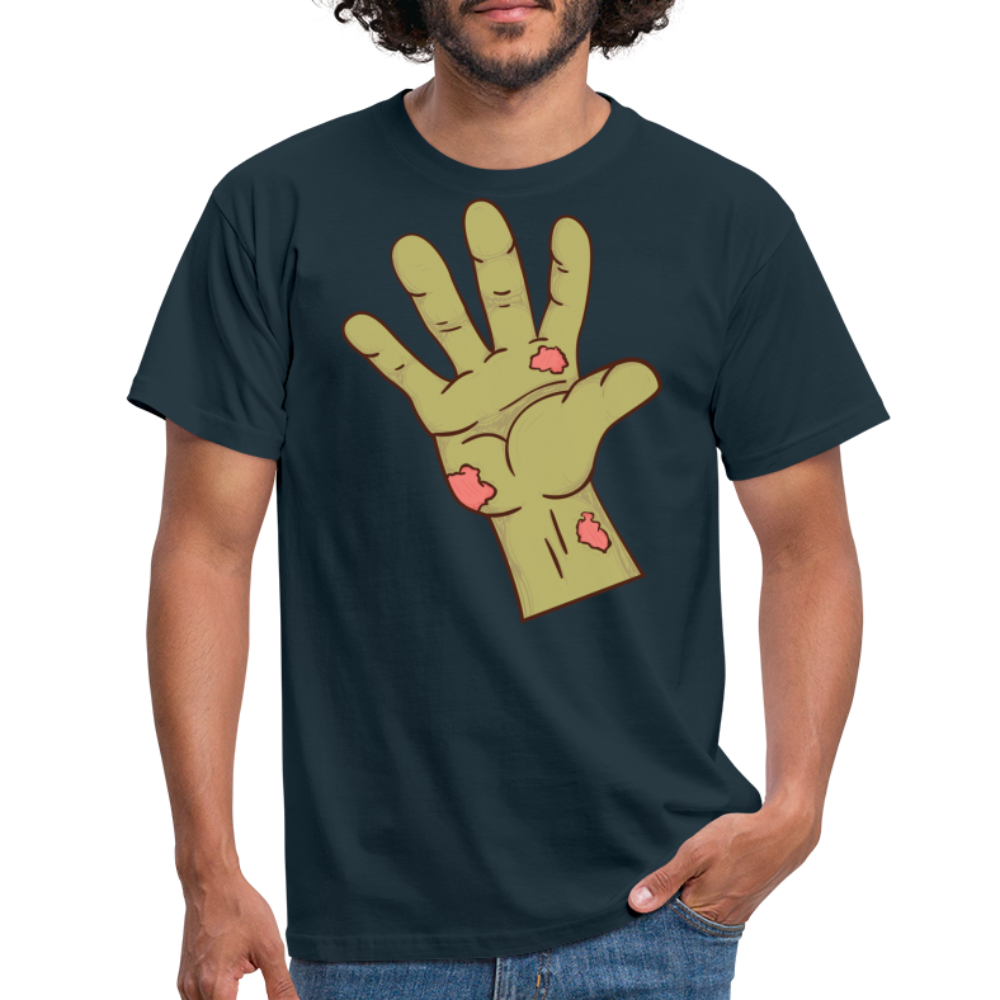 SSW1436 Tshirt Zombie hand - Navy