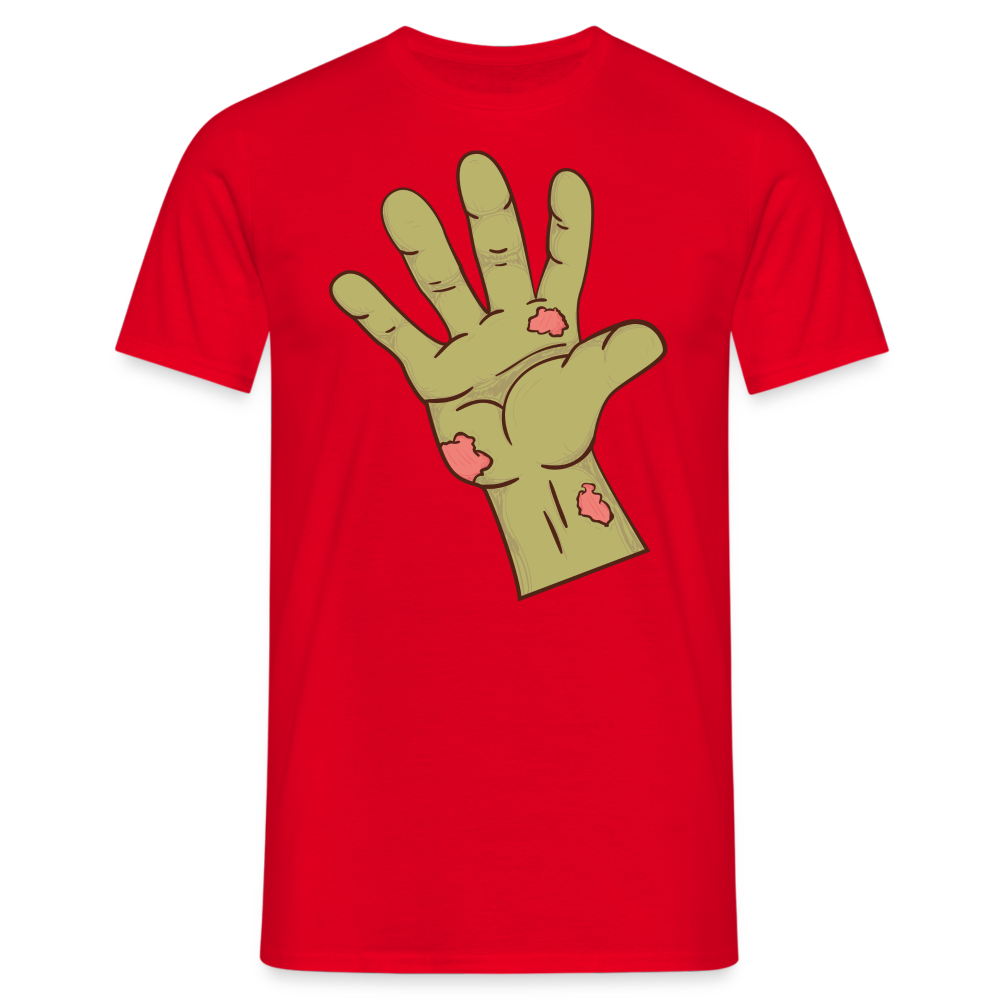 SSW1436 Tshirt Zombie hand - Rot