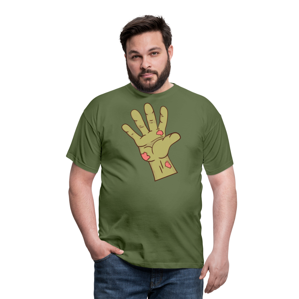 SSW1436 Tshirt Zombie hand - Militärgrün