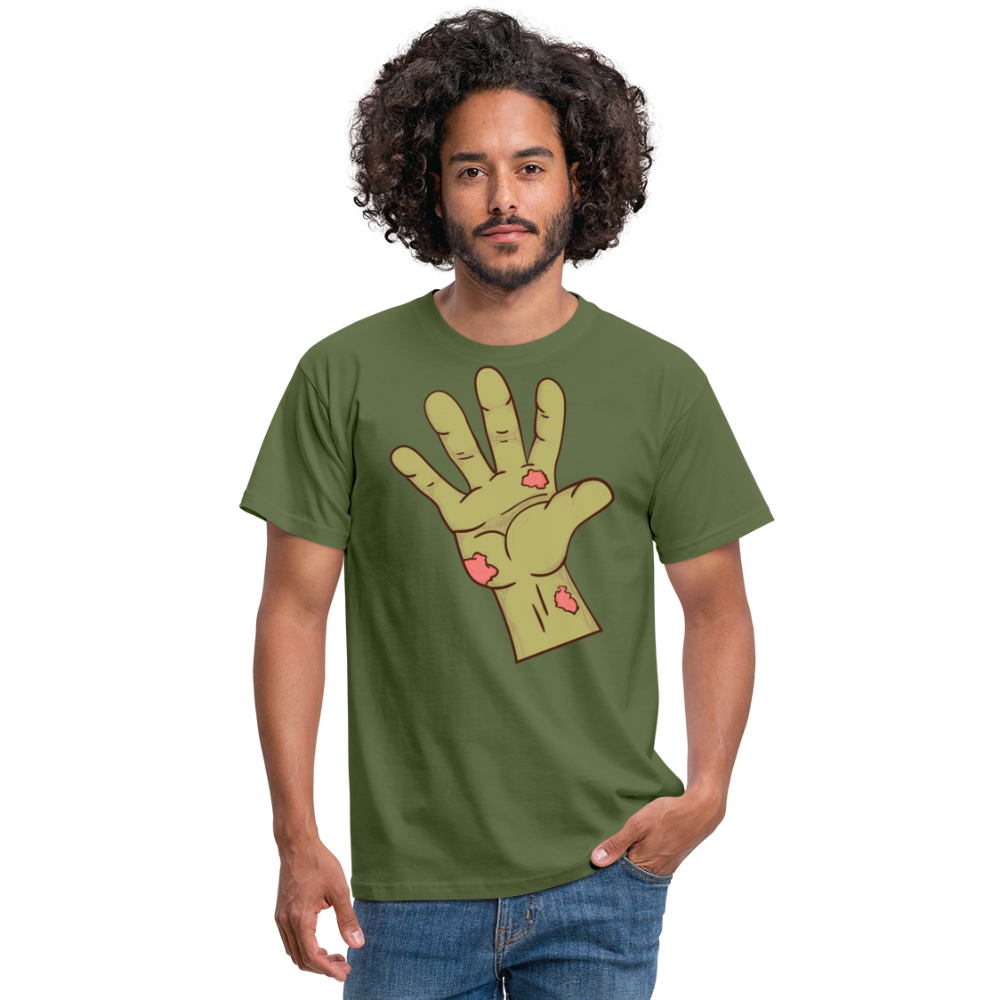 SSW1436 Tshirt Zombie hand - Militärgrün