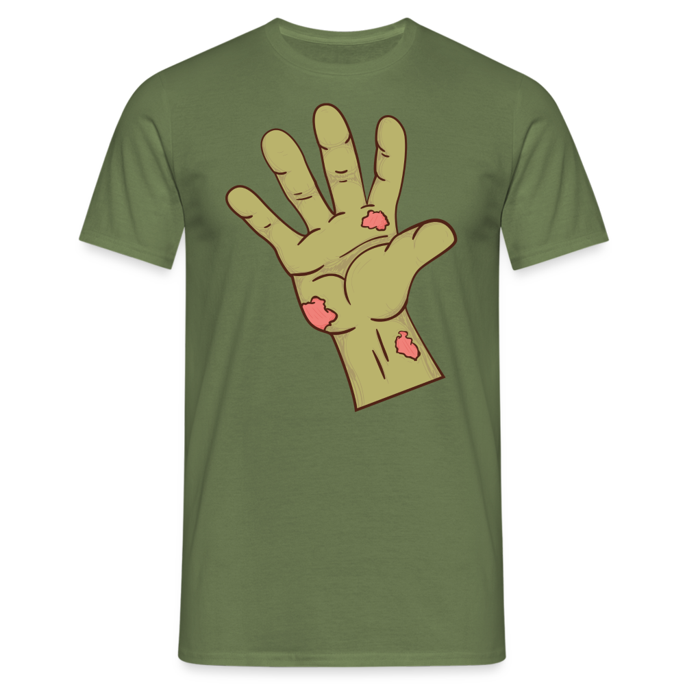 SSW1436 Tshirt Zombie hand - Militärgrün
