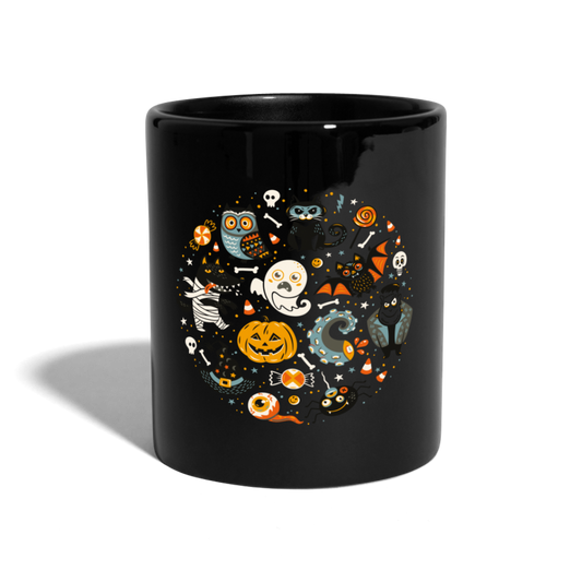 SSW1448 Kaffeetasse Halloween - Schwarz