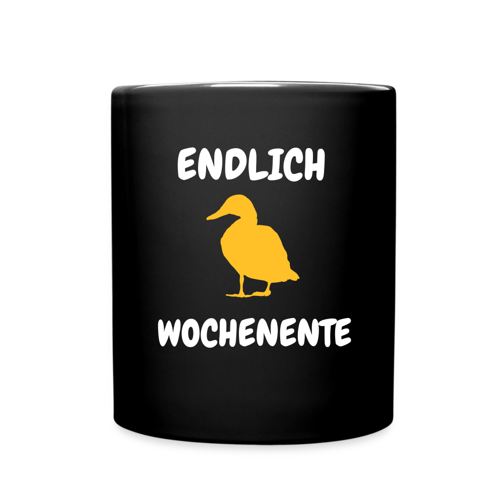 SSW1452 Kaffeetasse WOCHENENTE - Schwarz