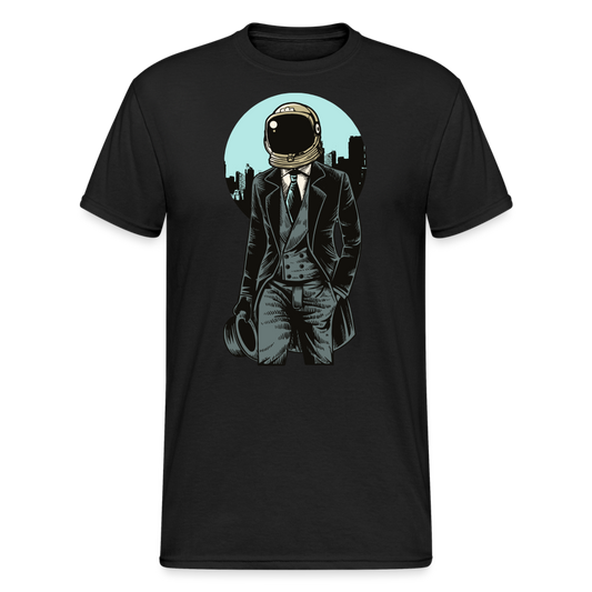 SSW1461 Tshirt Klassischer Astronaut - Schwarz