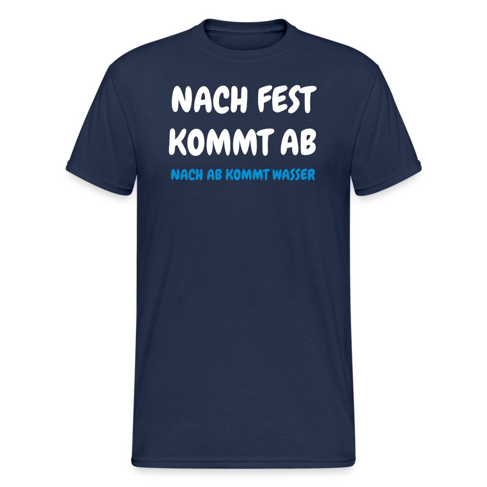 SSW1468 Tshirt  NACH FEST KOMMT AB - Navy