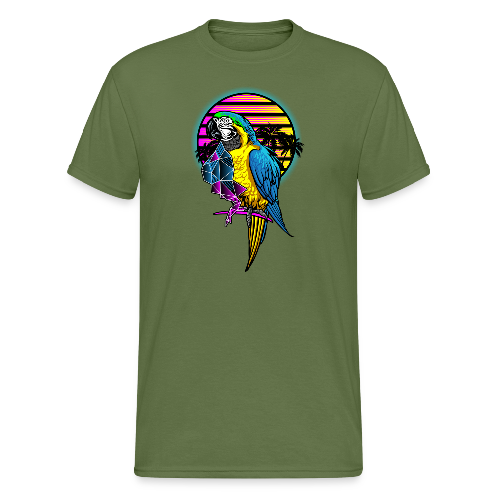 SSW1473 Tshirt Parrot - Militärgrün
