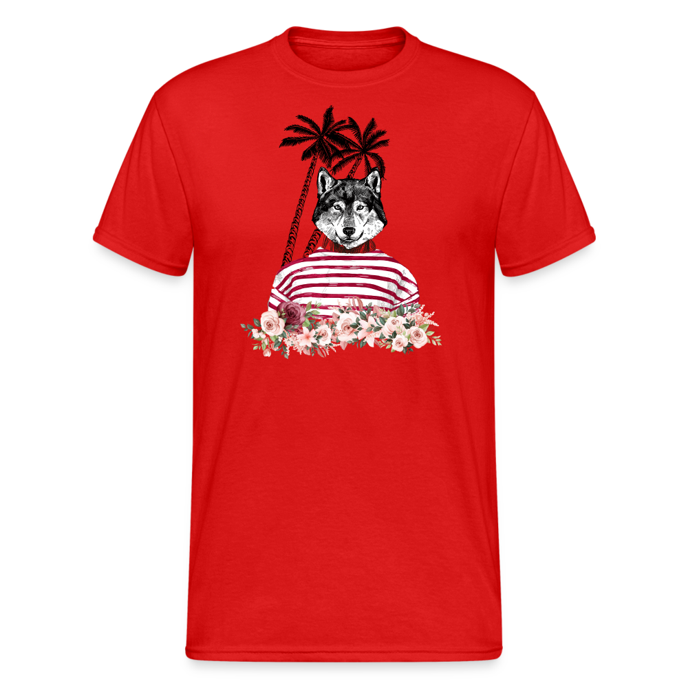 SSW1477 Tshirt COOL_wolf - Rot