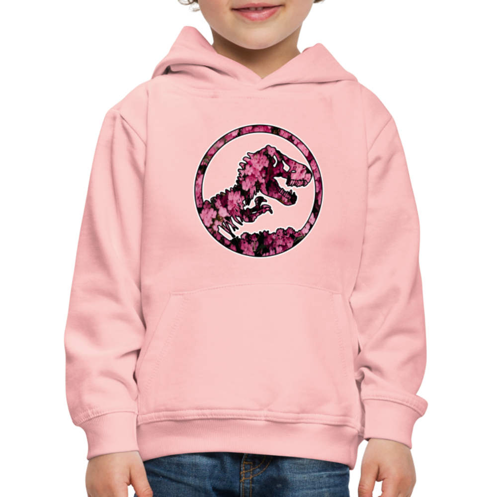 SSW1479 Hoodie jurassic_flowers_v2 - Kristallrosa